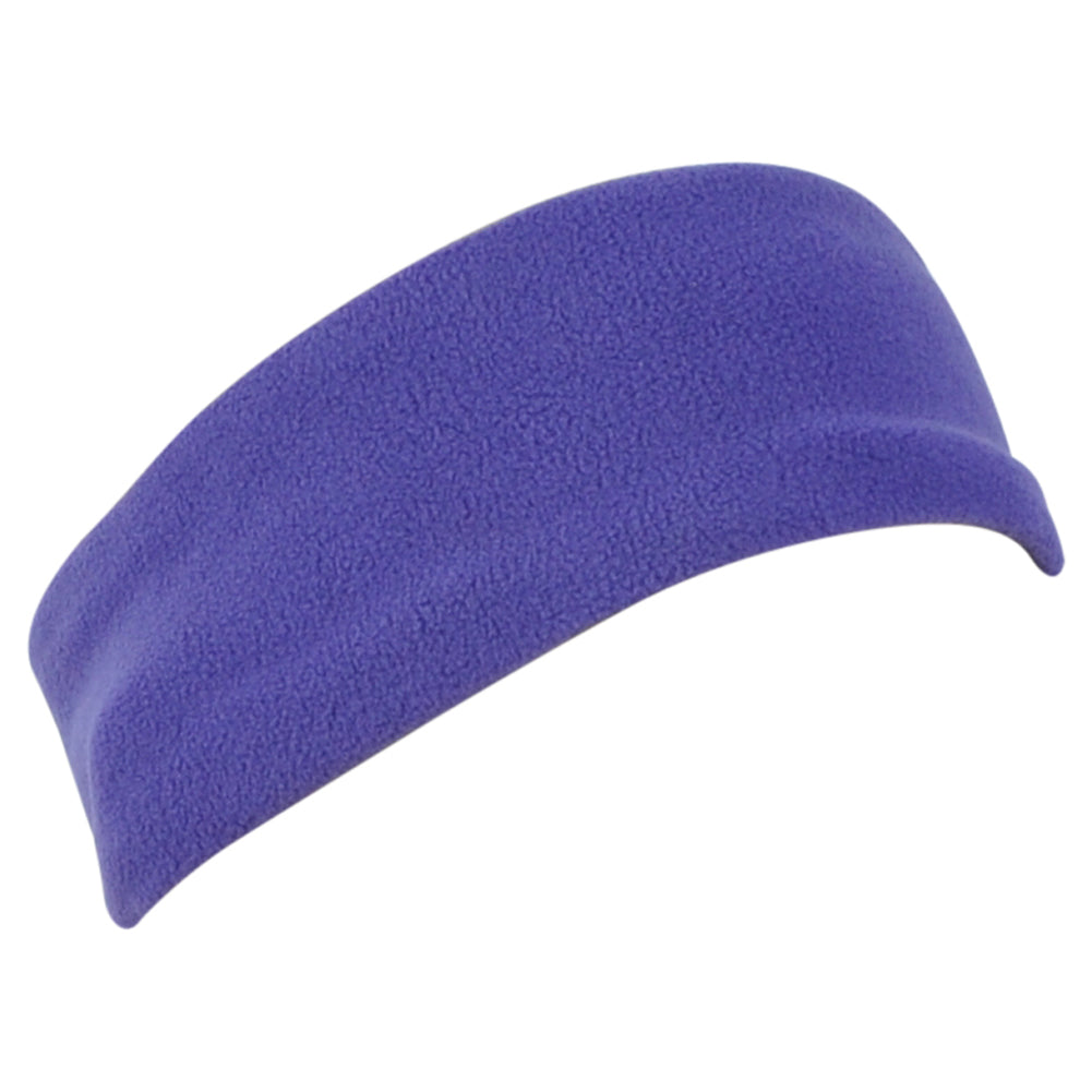 Plain Blank Solid Purple Head Band Sports Outdoor Sweat One Size Adults Unisex