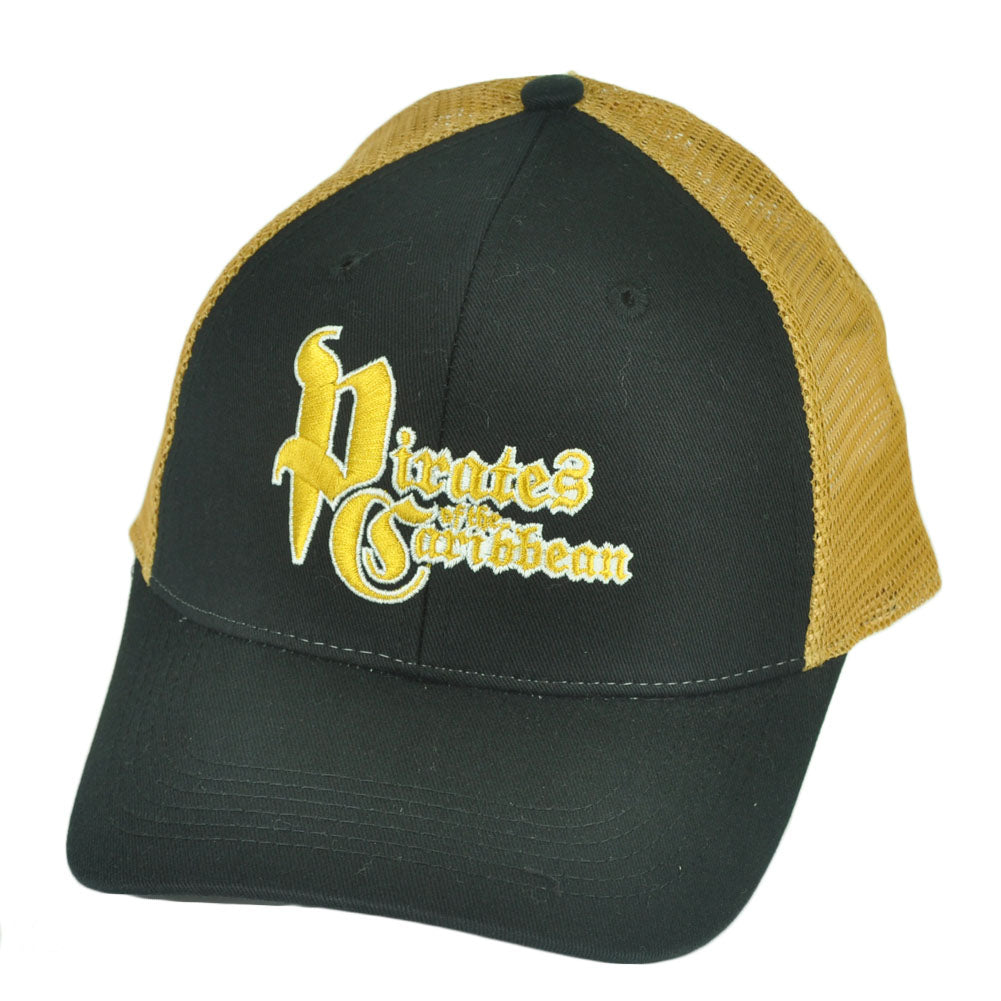 Disney Pirates Of The Caribbean Dead Man Chest Movie Trucker Mesh Hat Cap