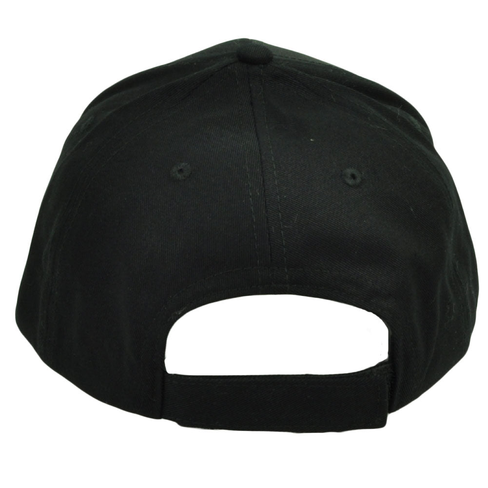 First In Last Out Fire Fighter Rescue Sublimated Hat Cap Black Adjustable Mens