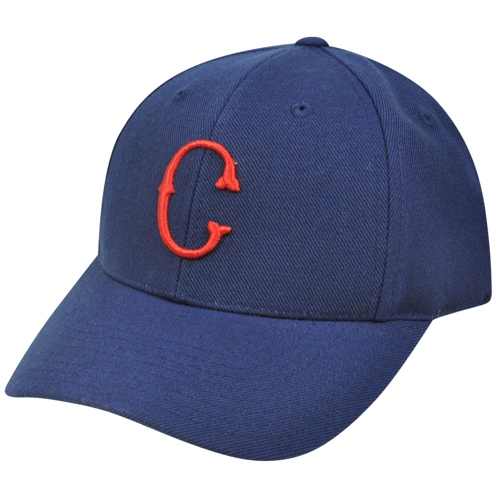 MLB Cincinnati Reds Baseball Semi Constructed Fitted Curved Bill Hat Cap