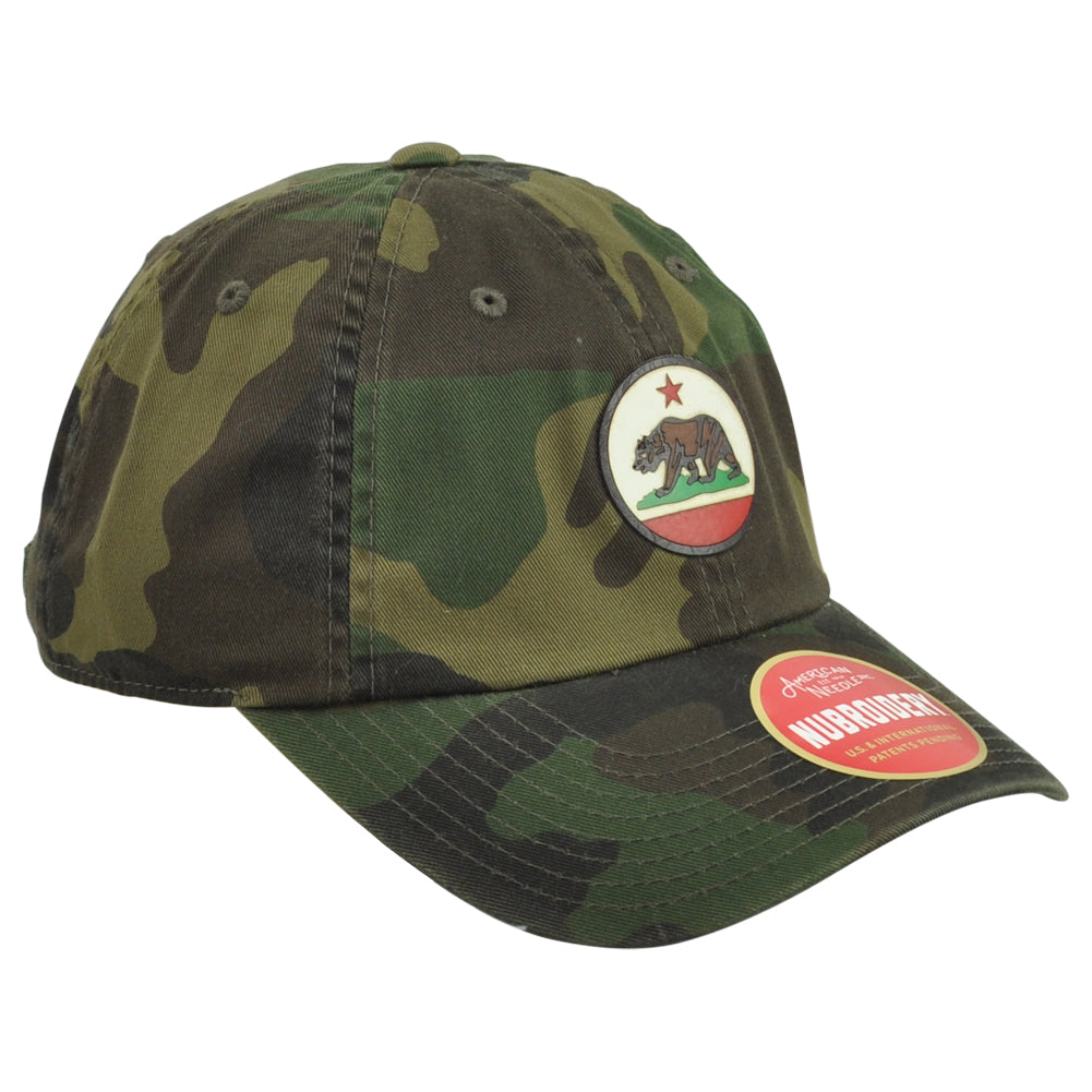 American Needle California Cali Bear USA State Camo Adjustable Adults Hat Cap