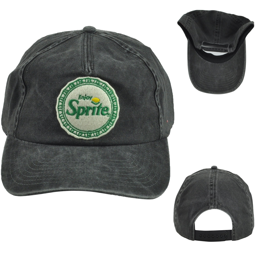 American Needle Enjoy Sprite Drink Beverage Gray Adjustable Adult Unisex Hat Cap