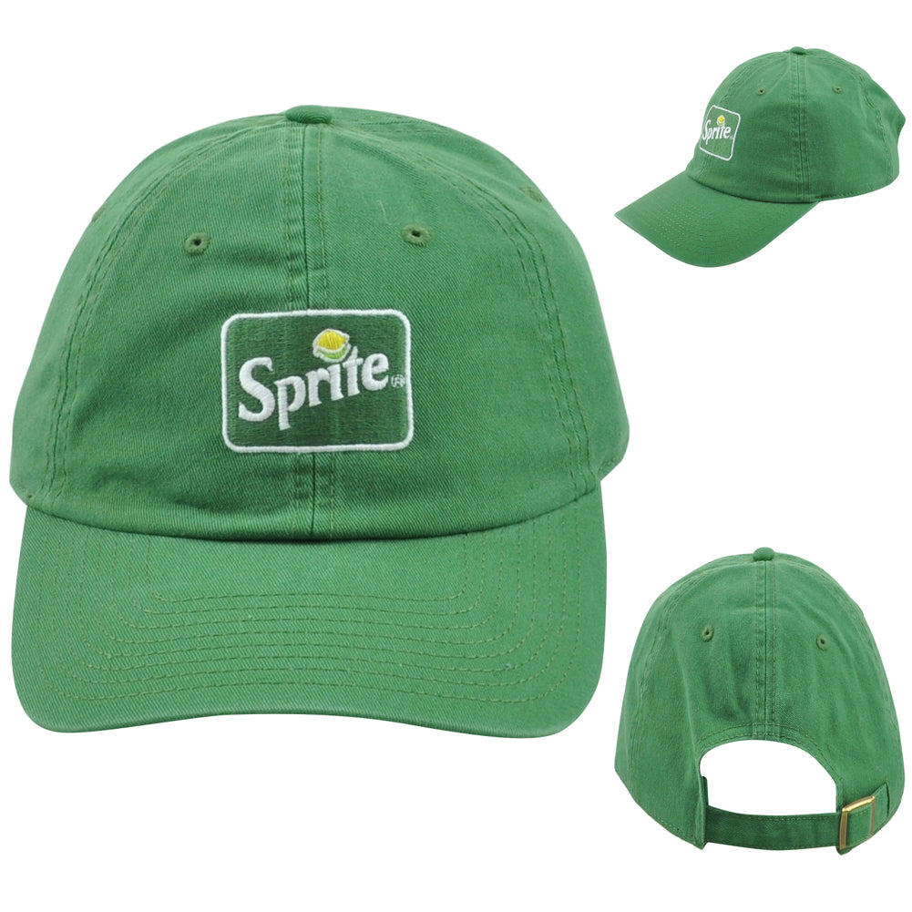 American Needle Sprite Drink Beverage Green Curved Bill Adjustable Adult Hat Cap