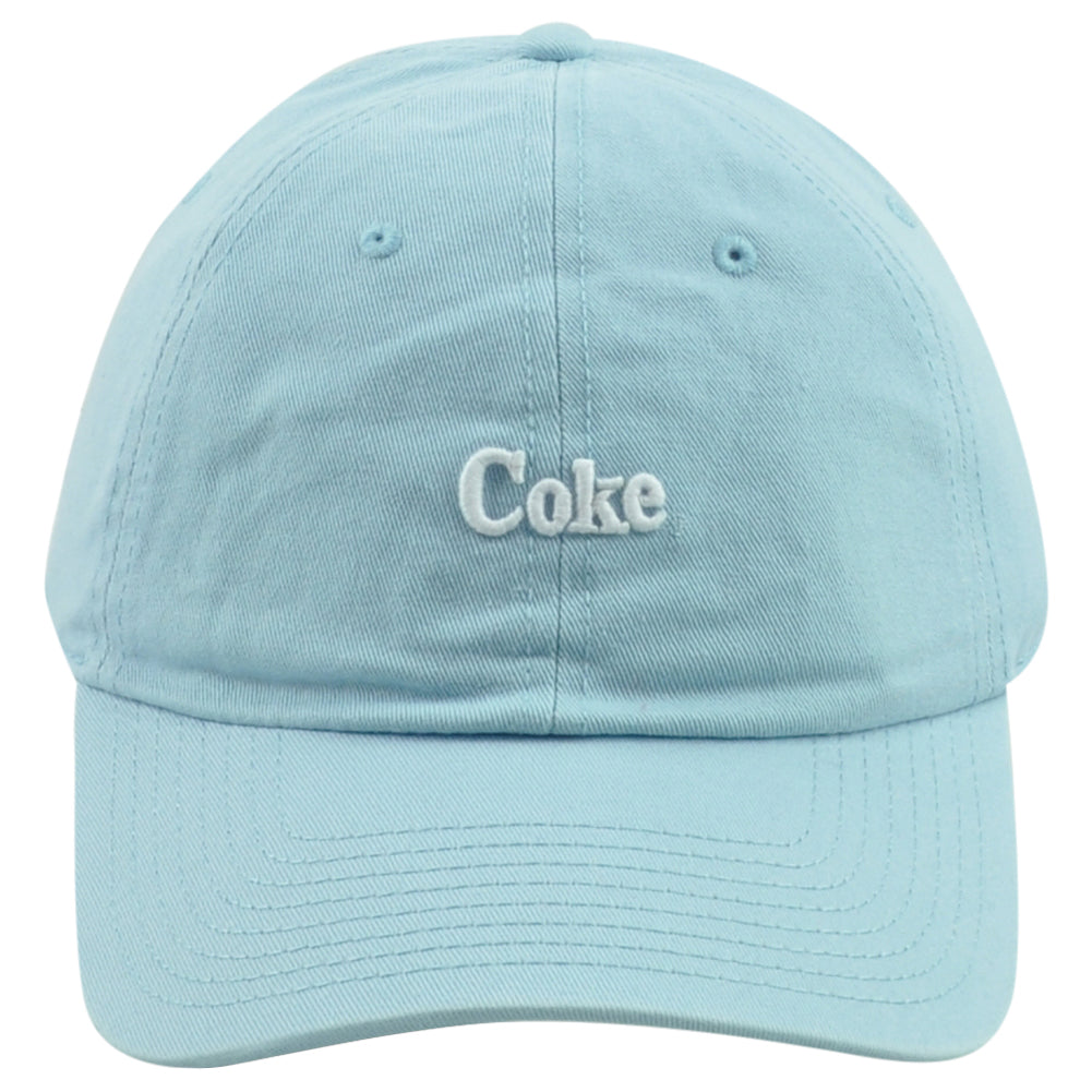 American Needle Coca Cola Drink Coke Sky Blue Beverage Adjustable Adults Hat Cap