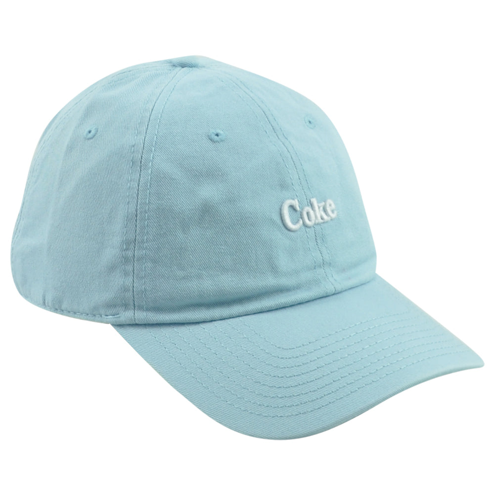 American Needle Coca Cola Drink Coke Sky Blue Beverage Adjustable Adults Hat Cap