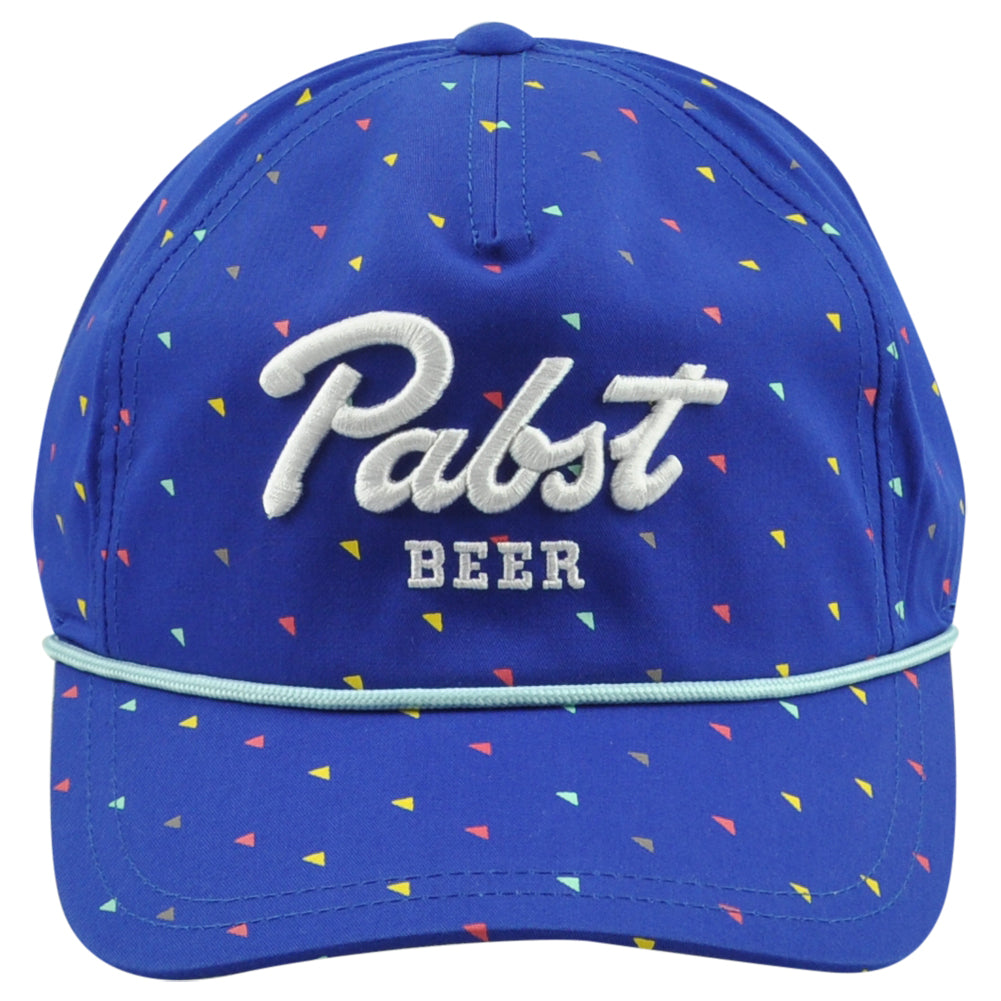 American Needle Pabst Blue Ribbon Beer Cord Royal Blue Adults Snapback Hat Cap