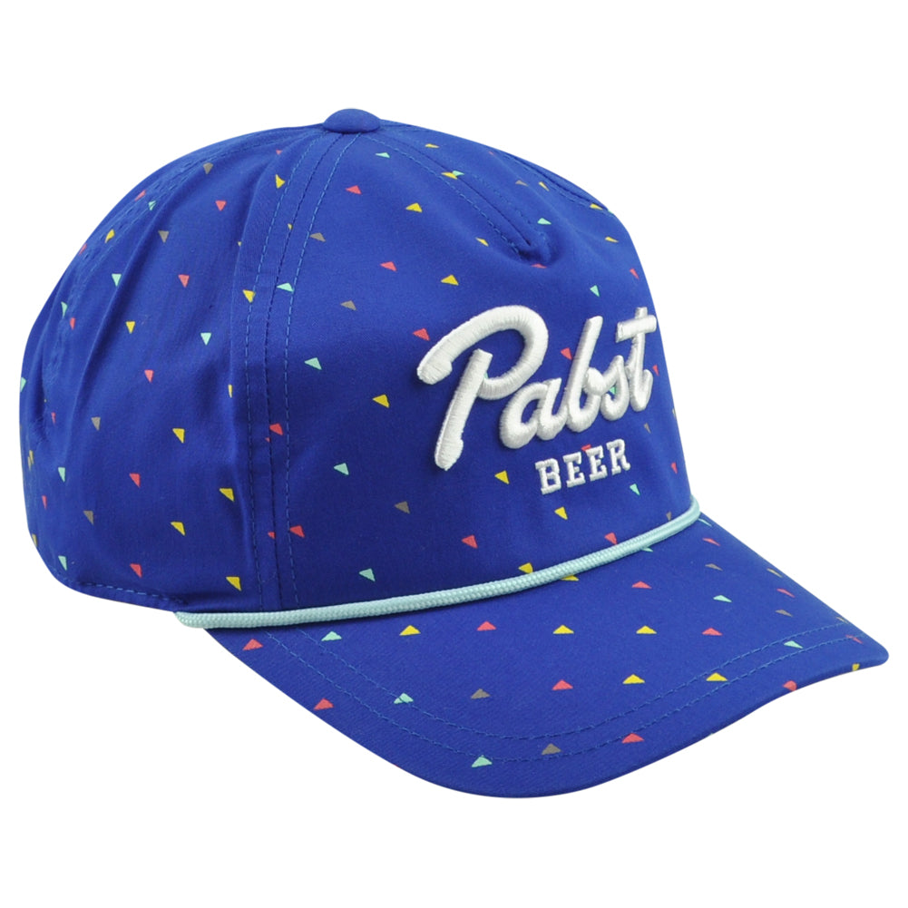American Needle Pabst Blue Ribbon Beer Cord Royal Blue Adults Snapback Hat Cap