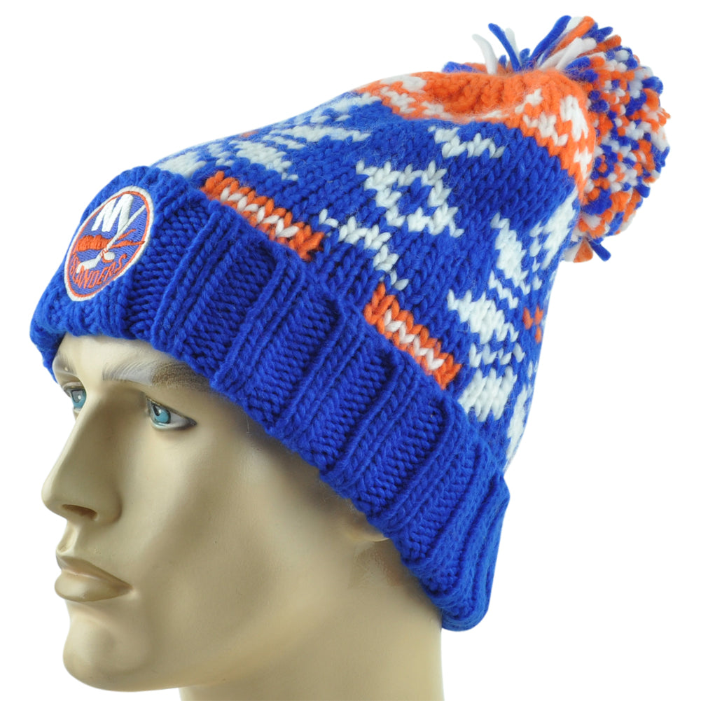 NHL American Needle New York Islanders Cuffed Winter Skully Knit Beanie Hat