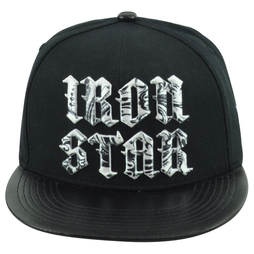 Iron Star Born Brawl Fighter UFC Mixed Martial Arts Adjustable Flat Bill Hat Cap