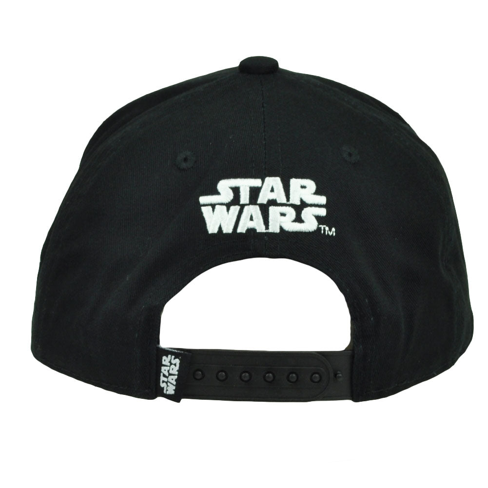 Star Wars Kylo Ren Dark Side Snapback Flat Bill Hat Cap Villain Movie Character