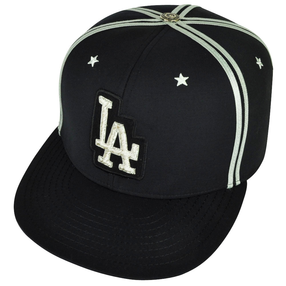 Los Angeles Dodgers Red X Jacket 24K White Rose Gold Button Soutache Fitted 71/4