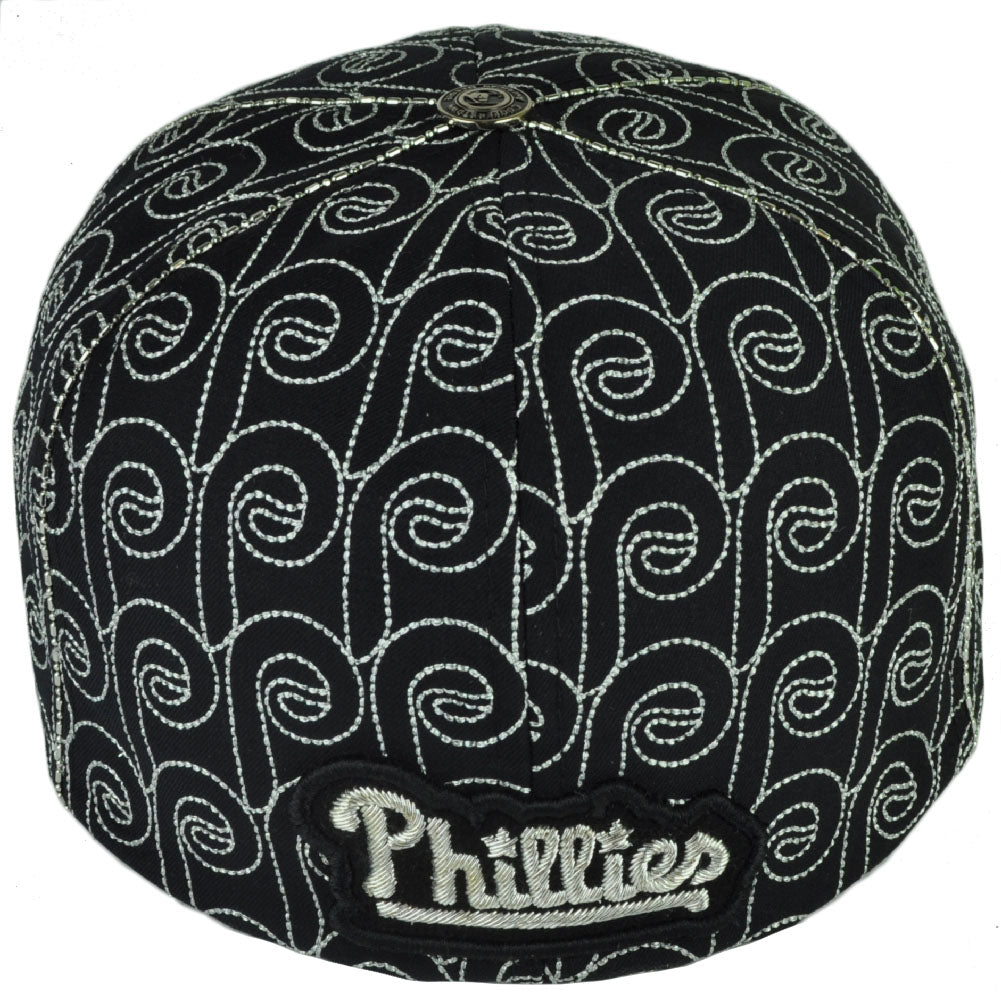 Philadelphia Phillies Red Jacket 24K White Rose Gold Button Soutache Fitted 75/8