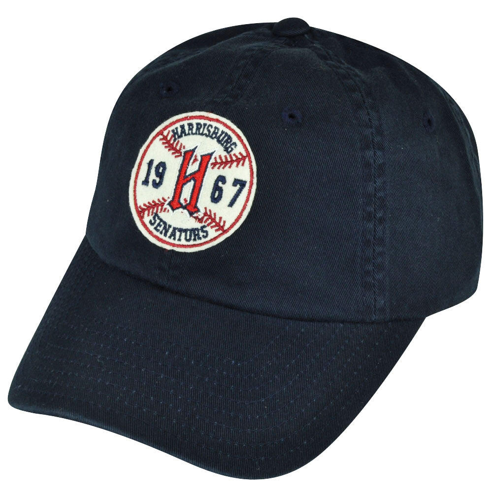 MiLB Minor League American Needle Harrisburg Senators 1967 Relax Hat Cap Navy