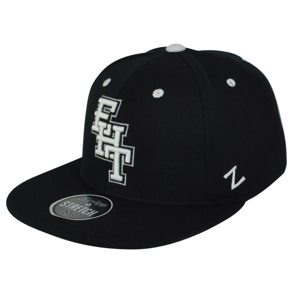 Zephyr Egg Harbor Township High School Basketball Fitted Stretch Hat Cap