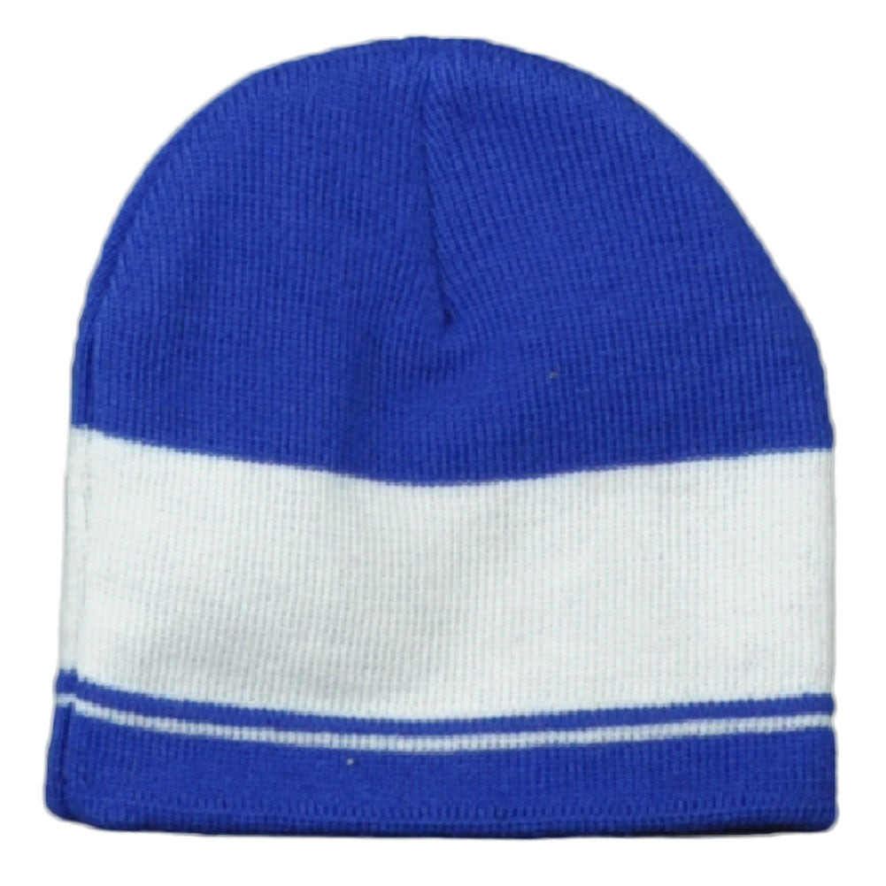 NBA Detroit Pistons Toddler Knit Beanie Kids Blue White Hat Cuffless Winter