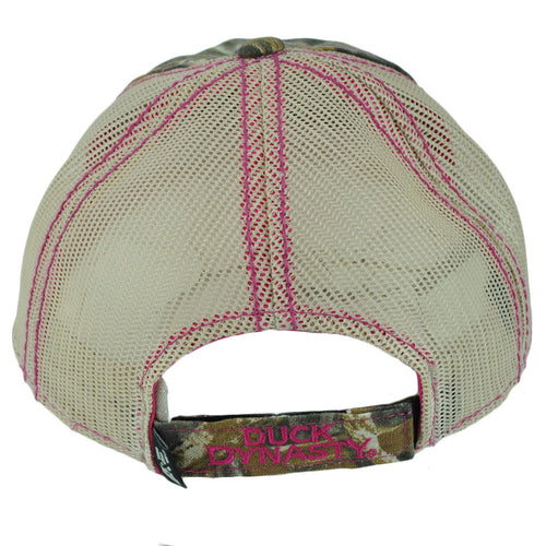 A&E Realtree Duck Dynasty I Heart Jase Ladies Garment Wash Mesh TV Show Hat Cap