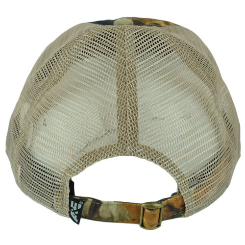 A&E Realtree Duck Dynasty Go Beard Or Go Home Sublimation Mesh Camo GW Hat Cap