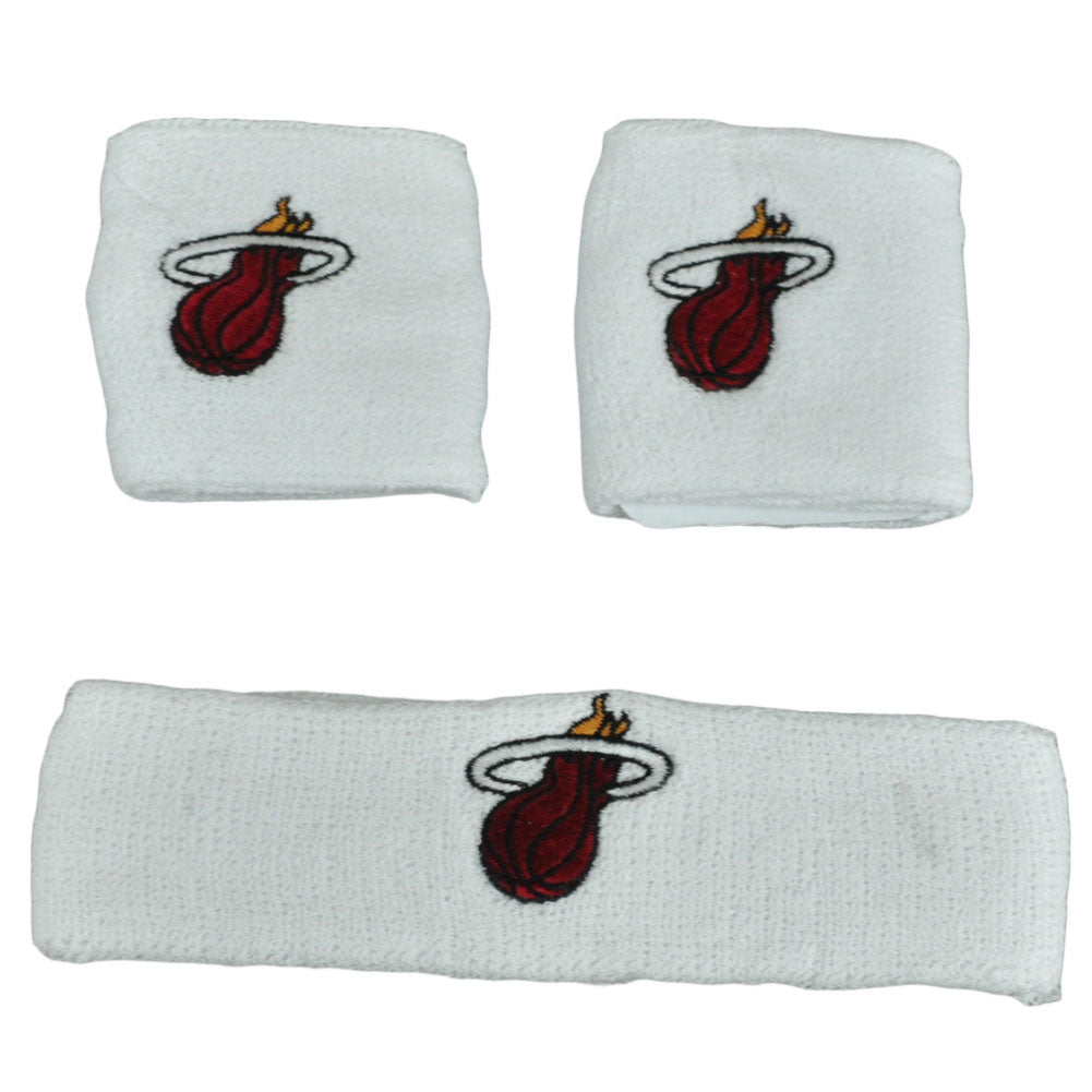 Miami Heat Set Combo Back Pack Shirt Headband Wristband Hat Cap Adidas