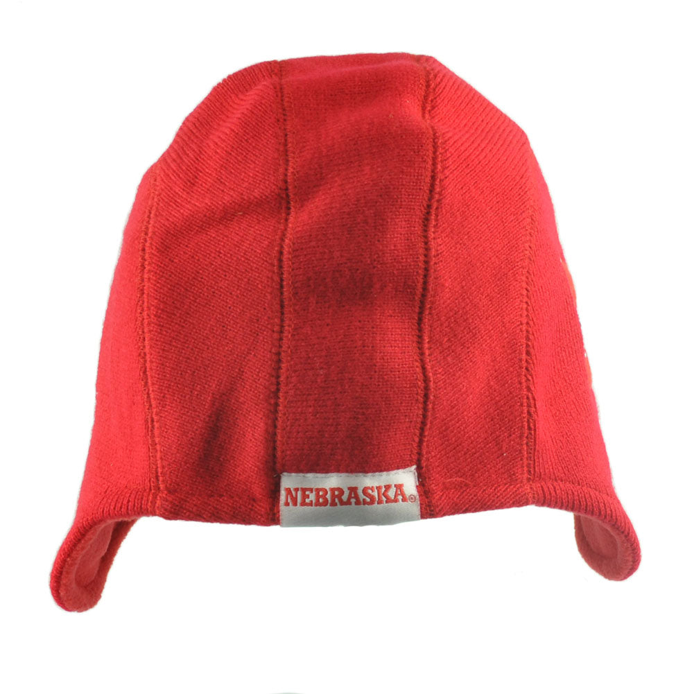 NCAA Nebraska Cornhuskers Game Day Helmet Beanie Knit Skully Hat Red Fan Favorit