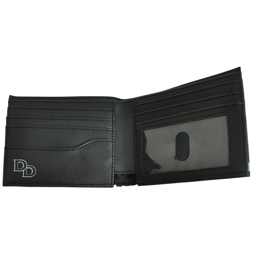 A&E Television Series Duck Dynasty Ducks Camouflage Bifold Mens Wallet Black