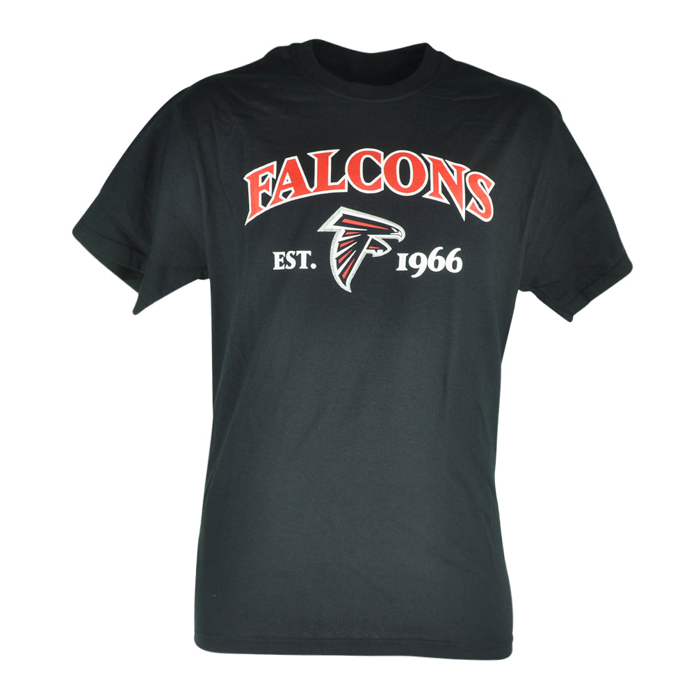 NFL Atlanta Falcons Commissioner EST 1966 Football Mens Black Tshirt Tee