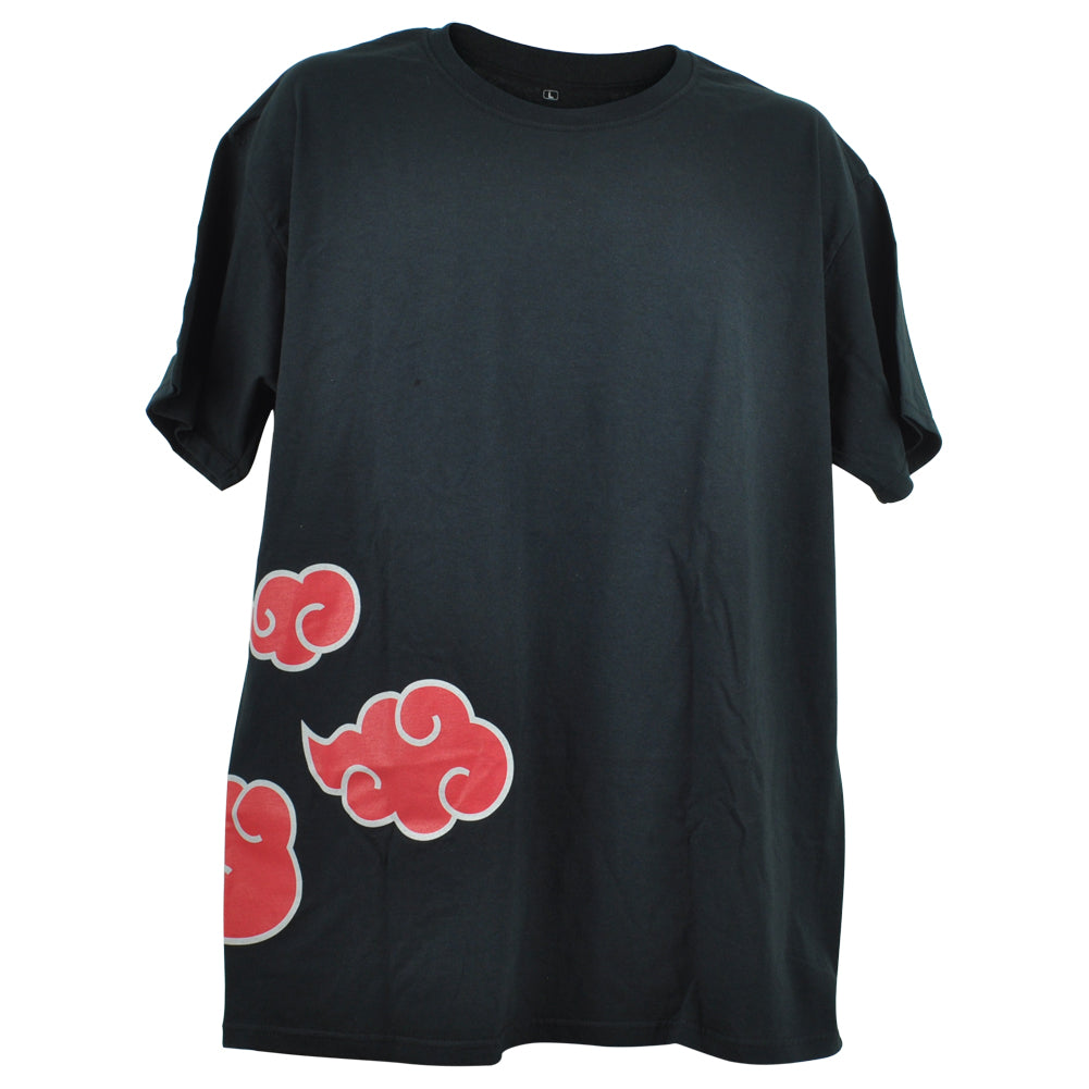 Ripple Junction Naruto Shippuden Akatsuki Clouds Men Crew Neck Tshirt Tee