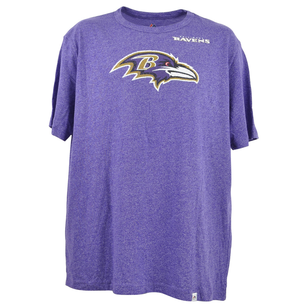 NFL Baltimore Ravens Football Logo Purple Crew Neck Adults Men Tshirt Tee