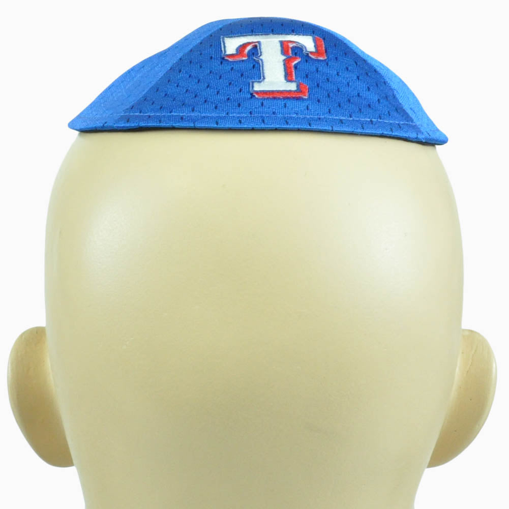 MLB Texas Rangers Clip Pro Kippah Kippa Yamaka Jersey Mesh Licensed Yarmulke