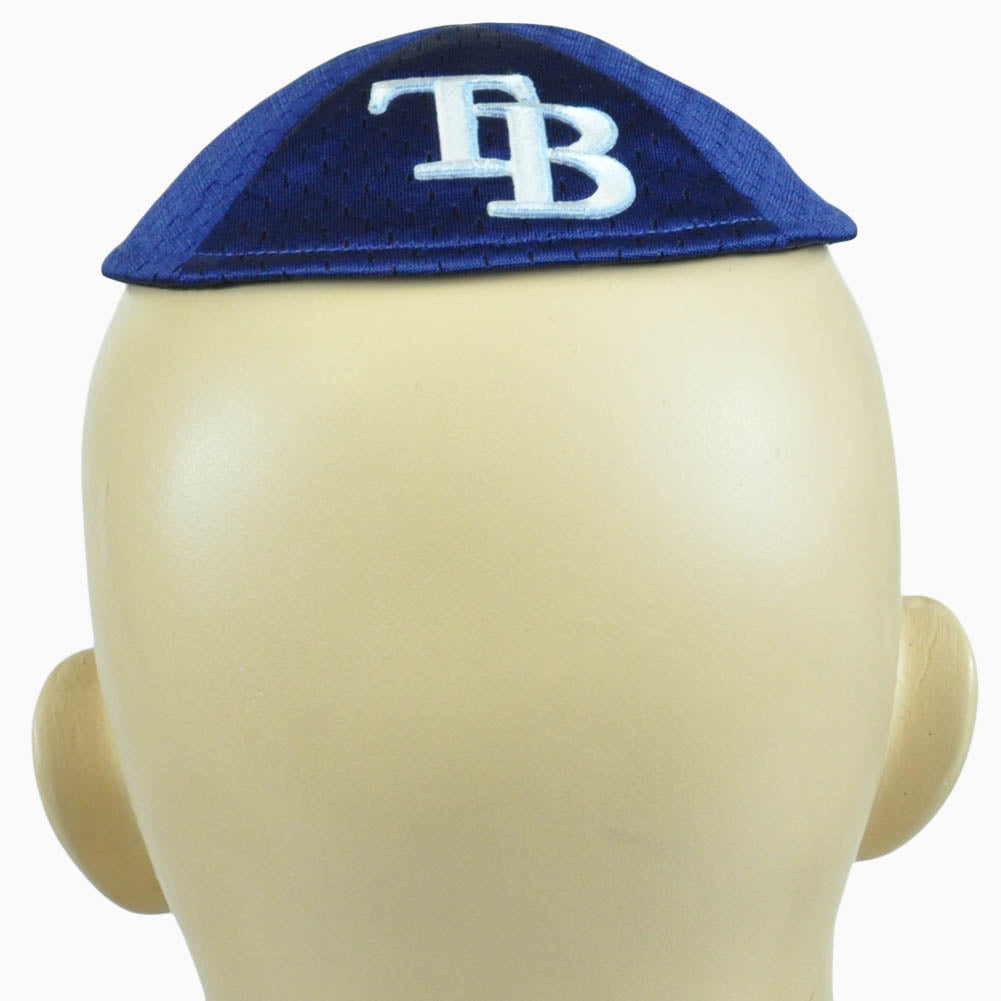 MLB Tampa Bay Devil Rays Clip Kippah Kippa Yamaka Jersey Mesh Licensed Yarmulke