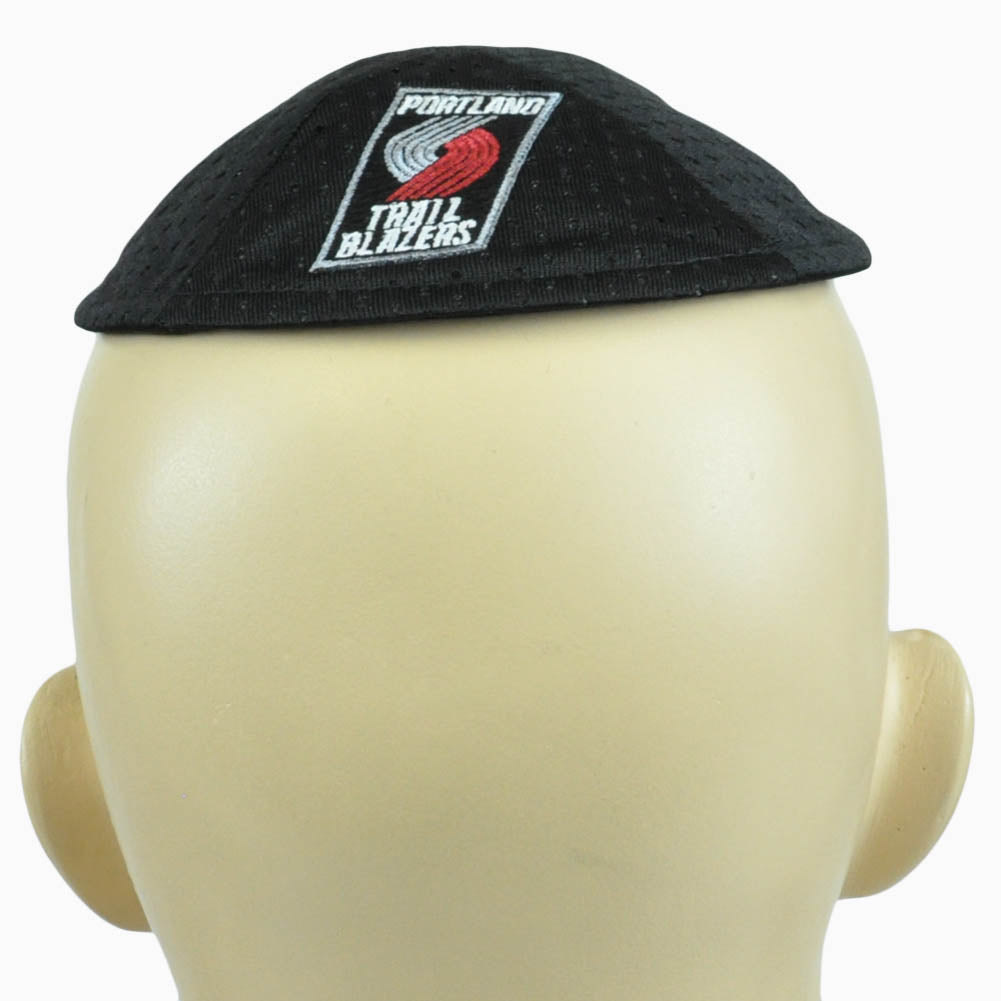 NBA Portland Trail Blazers Clip Pro Kippah Yamaka Jersey Mesh Licensed Yarmulke