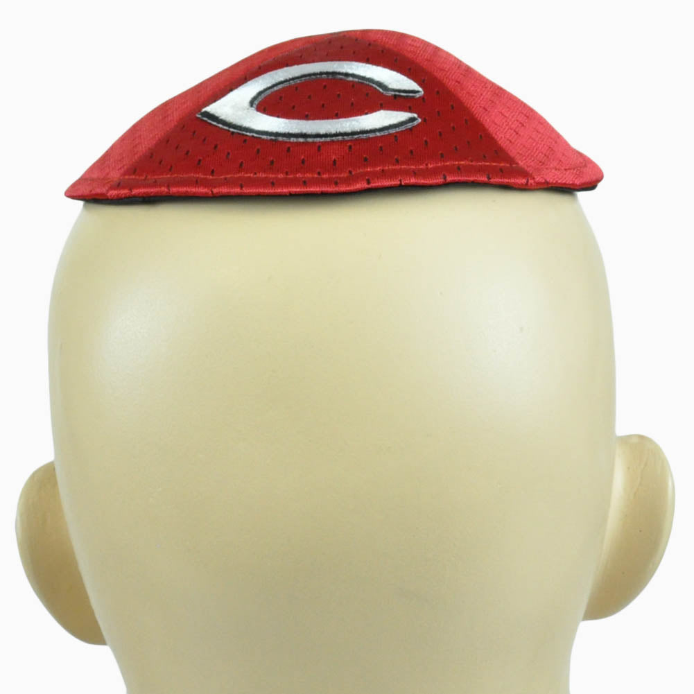 MLB Cincinnati Reds Clip Pro Kippah Kipa Yamaka Jersey Mesh Licensed Yarmulke