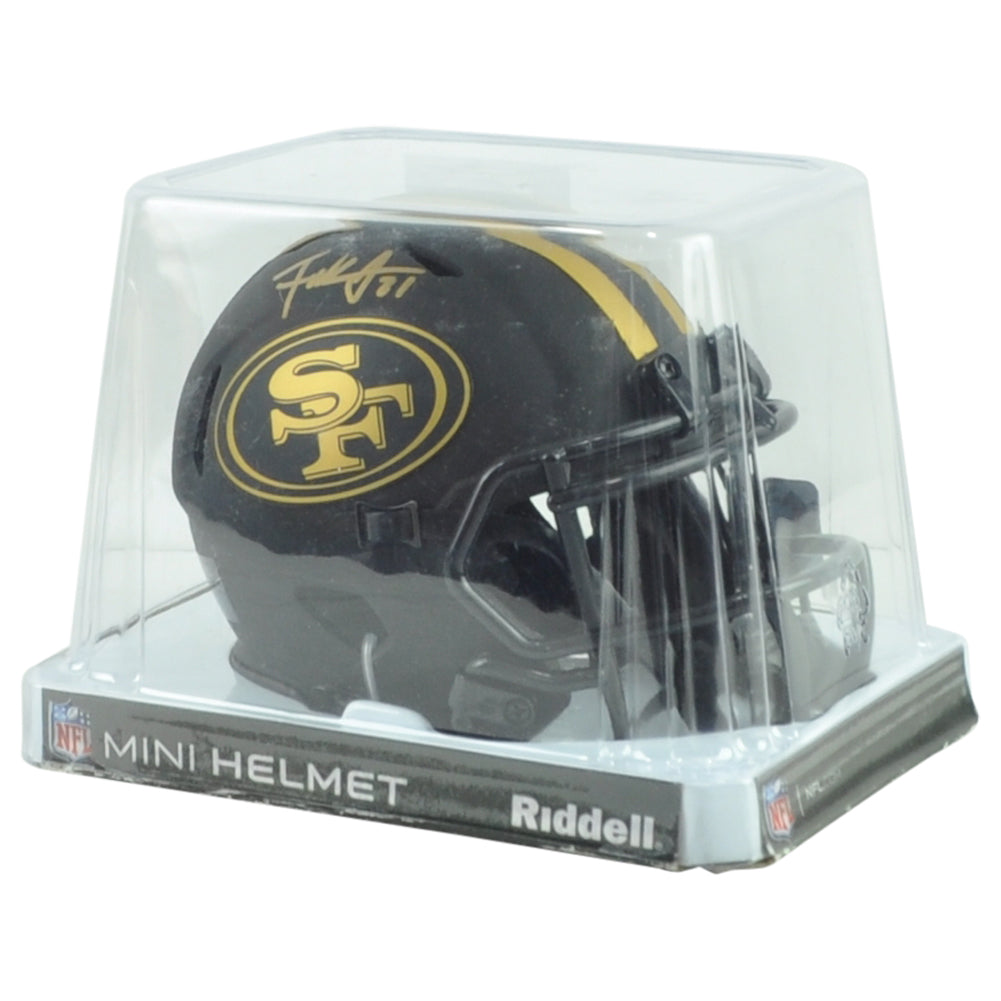 NFL San Francisco 49ers Frank Gore Signed Autograph Mini Helmet Riddell Eclipse