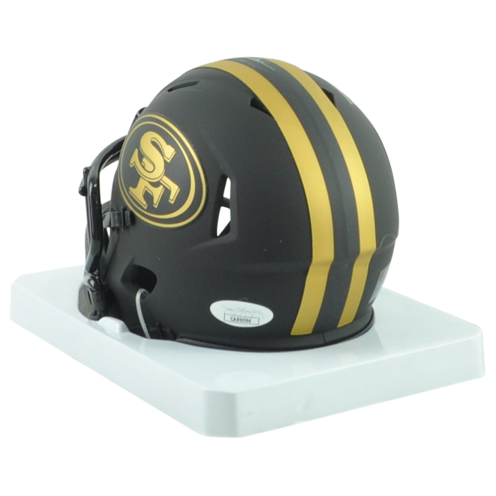 NFL San Francisco 49ers Frank Gore Signed Autograph Mini Helmet Riddell Eclipse