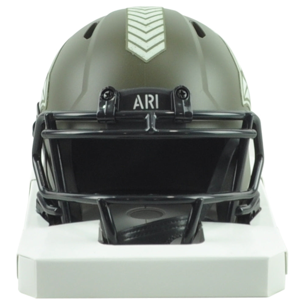 NFL Arizona Cardinals Riddell Speed Mini Football Helmet Sport Salute To Service