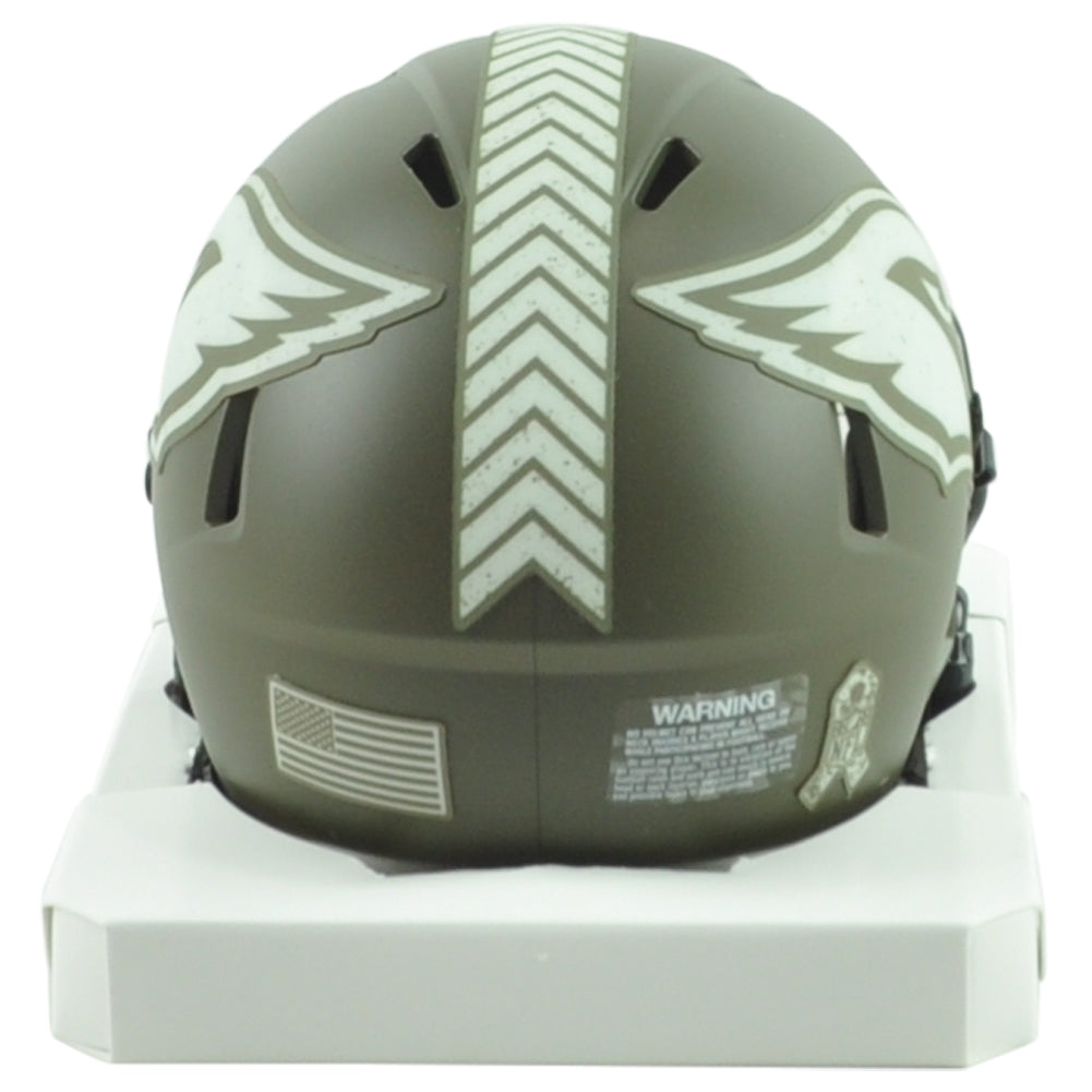 NFL Arizona Cardinals Riddell Speed Mini Football Helmet Sport Salute To Service