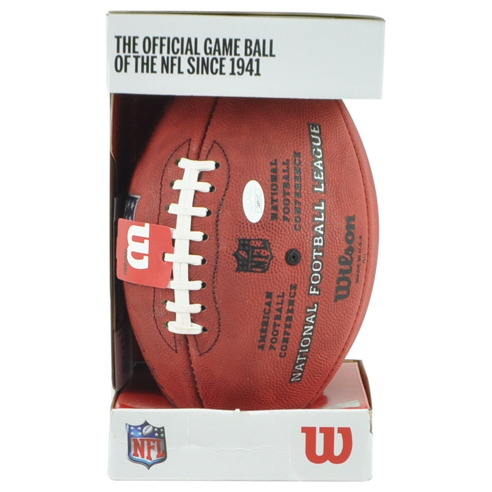 NFL San Francisco 49ers Frank Gore #21 Autographed Football Official Size Duke