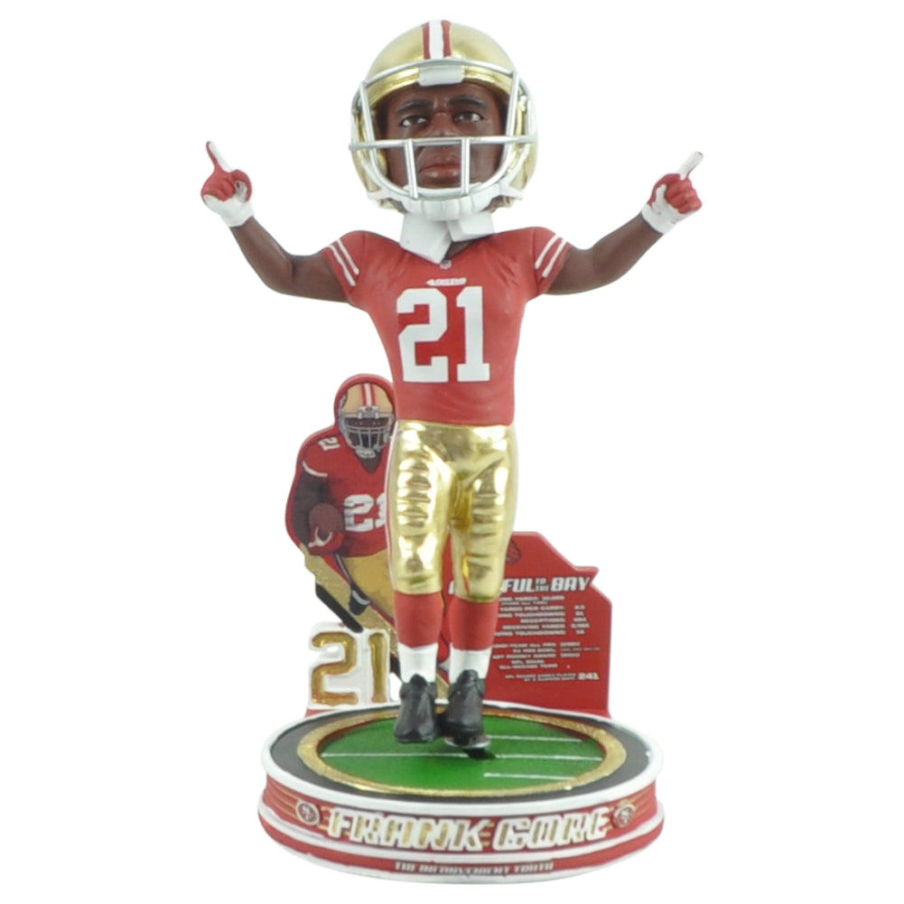 NFL San Francisco Frank Gore #21 Player Bobble Bobblehead Collectors Decoration