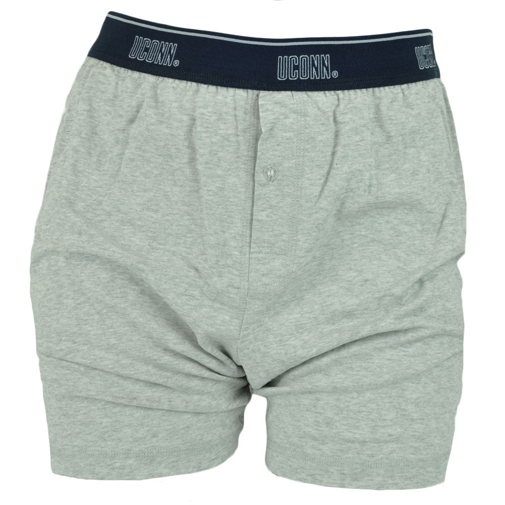 NCAA Connecticut UConn Huskies Mens Boxer Shorts Under Wear Briefs Grey