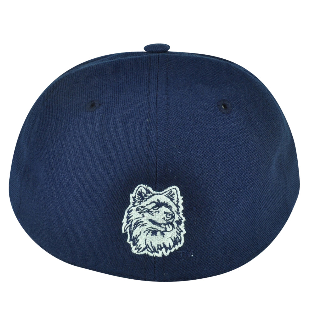 NCAA American Needle UConn Huskies Connecticut Fitted Size Navy Blue Hat Cap