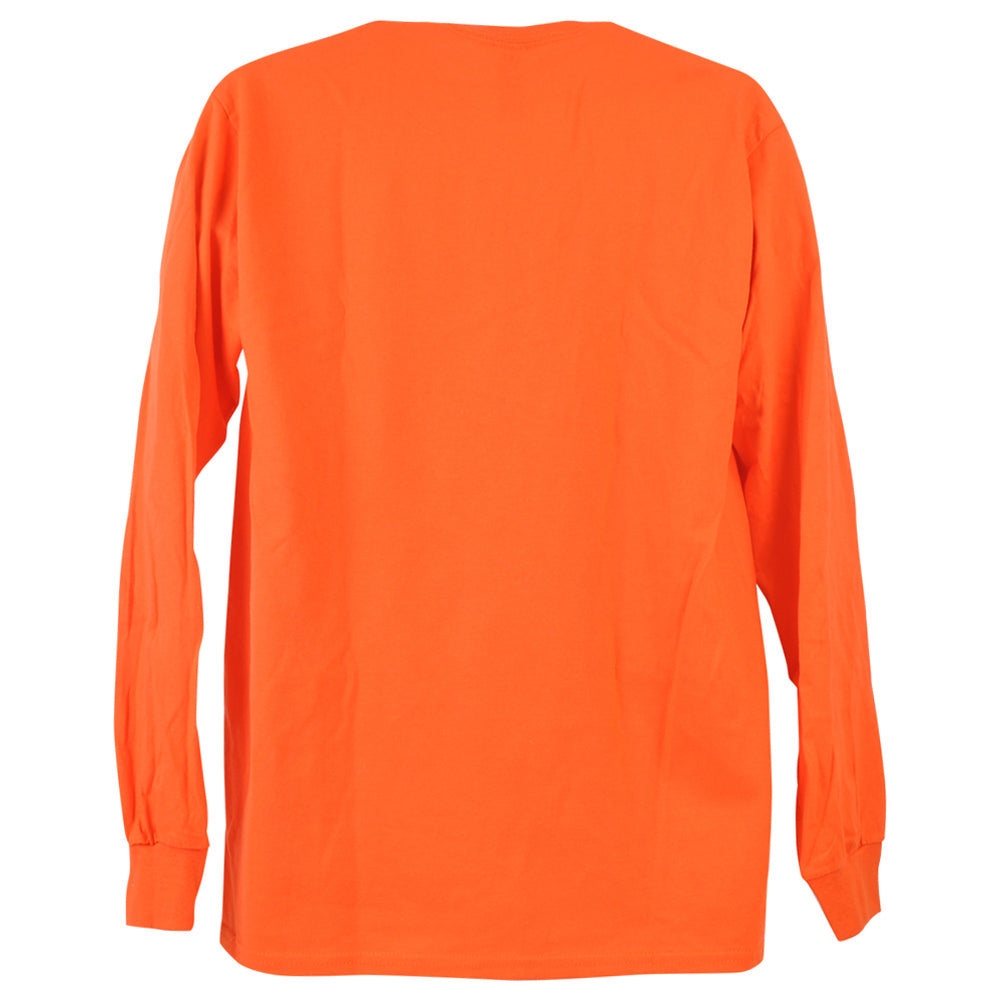 NCAA Illinois Fighting Illini Long Sleeve Crew Neck Adults Man Tshirt Tee
