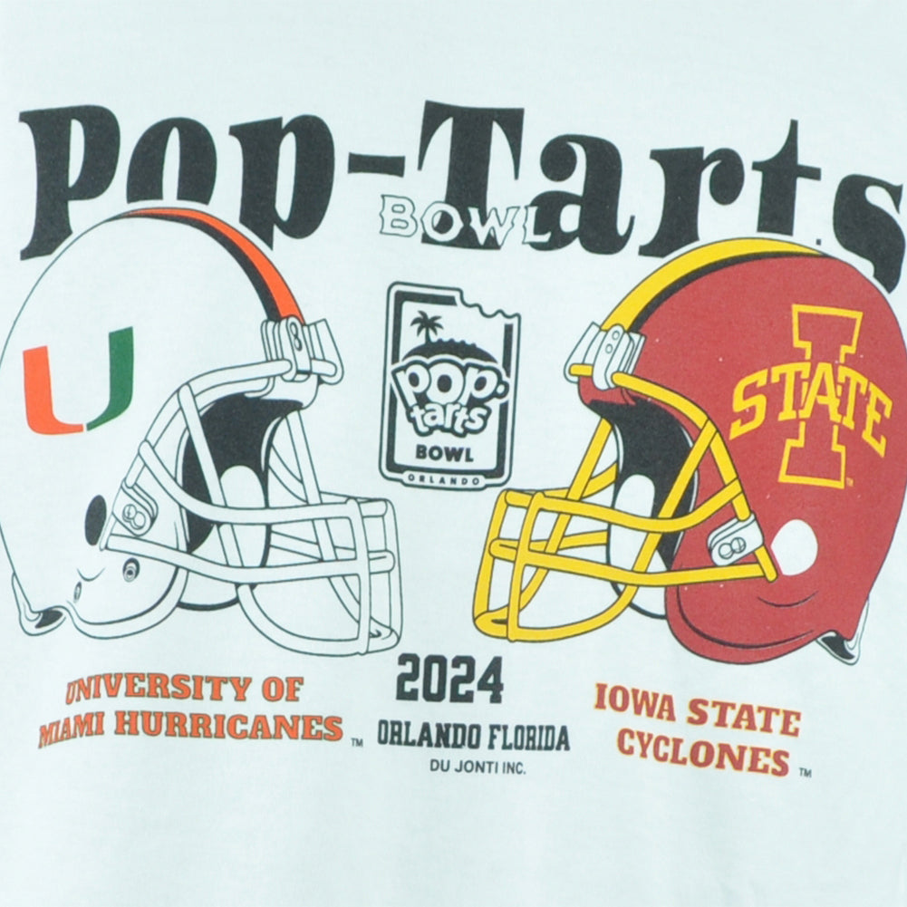 NCAA Pop-Tarts Bowl Orlando 2024 Hurricanes Cyclones Adults TShirt Tee