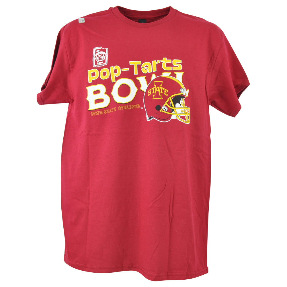 NCAA Pop-Tarts Bowl Orlando Iowa State Cyclones Adults Man Red TShirt Tee