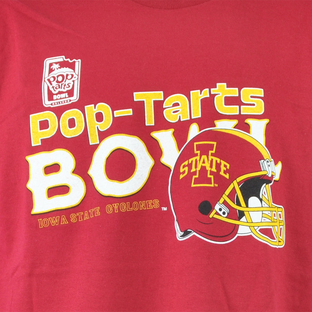 NCAA Pop-Tarts Bowl Orlando Iowa State Cyclones Adults Man Red TShirt Tee