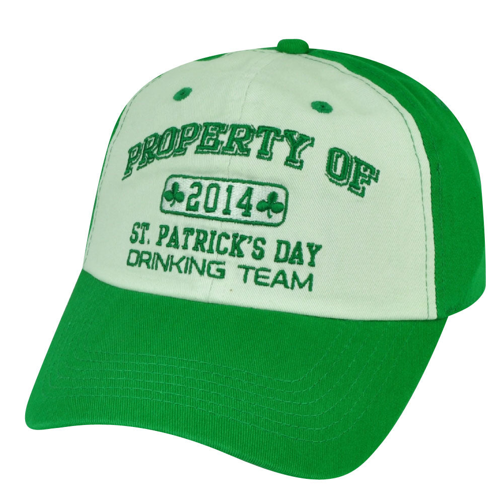 American Crown Saint Patricks Day Drinking Team Ireland Green Hat Cap