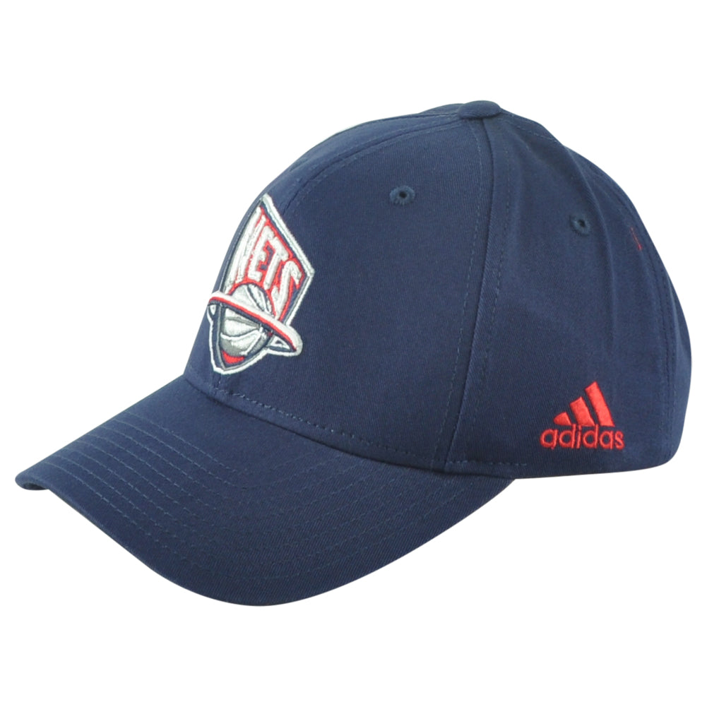 NBA Adidas New Jersey Nets N616Z Adjustable Navy Adults Men Curved Bill Hat Cap