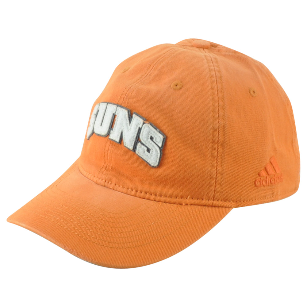 NBA Adidas Phoenix Suns EF90Z Slouch Flex Fit Small/Medium Orange Adults Hat Cap
