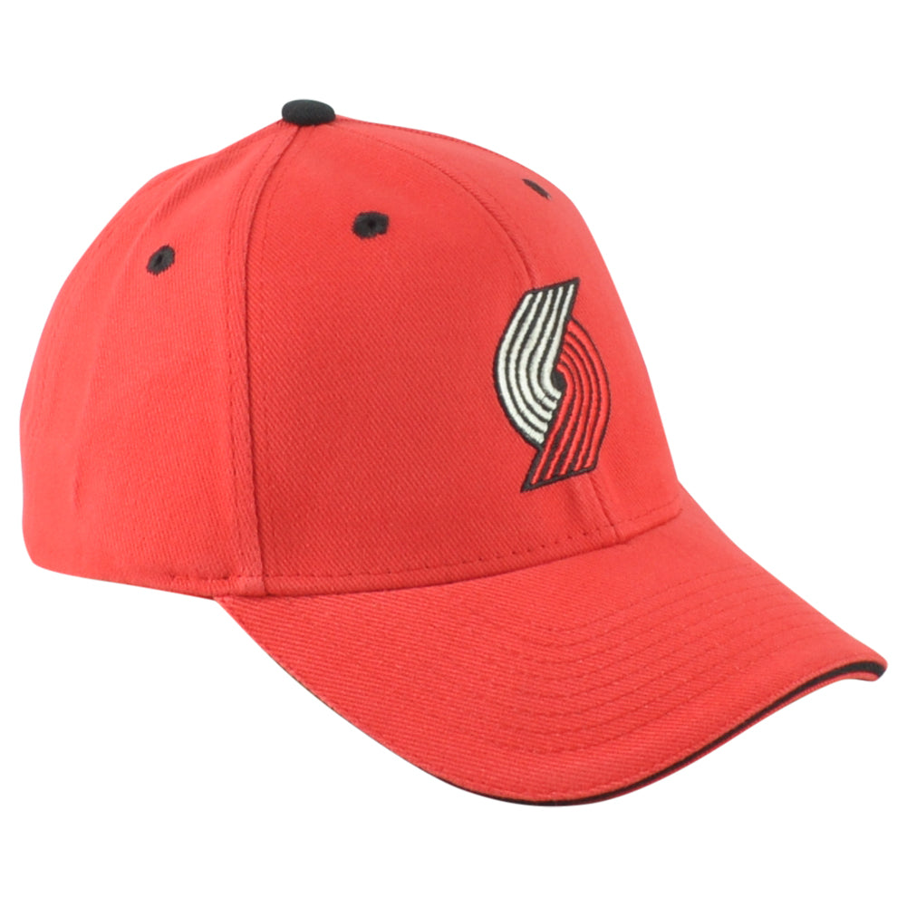 NBA Portland Trail Blazers XZ176 Adjustable Red Adults Men Relaxed Hat Cap