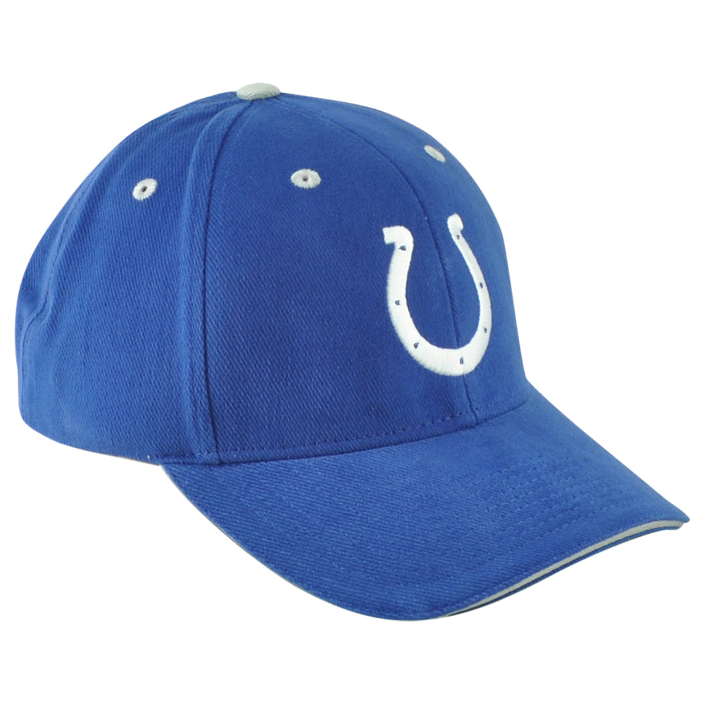 NFL Indianapolis Colts XZ100 Blue Adjustable Adults Curved Bill Hat Cap