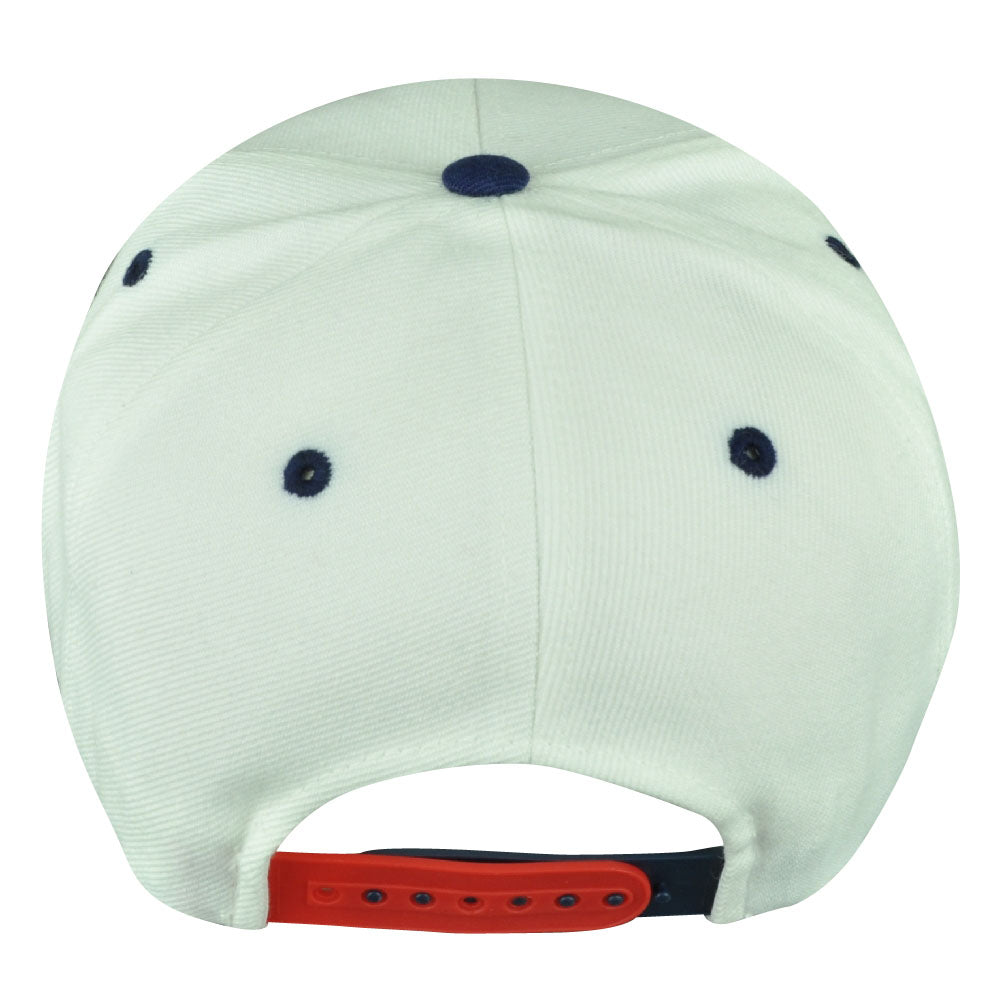 Zephyr Norway Scandinavia Adjustable Snapback White Backdrop Villain Hat Cap