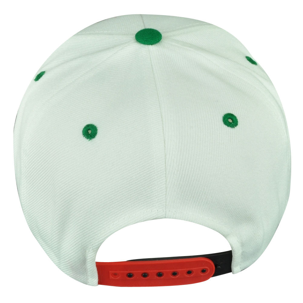 Zephyr Dubai Arab Emirates Adjustable Snapback White Backdrop Villain Hat Cap